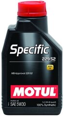 Oil Motul Specific 229.52 5W30, 1L (104844) hind ja info | Motul Autokaubad | kaup24.ee