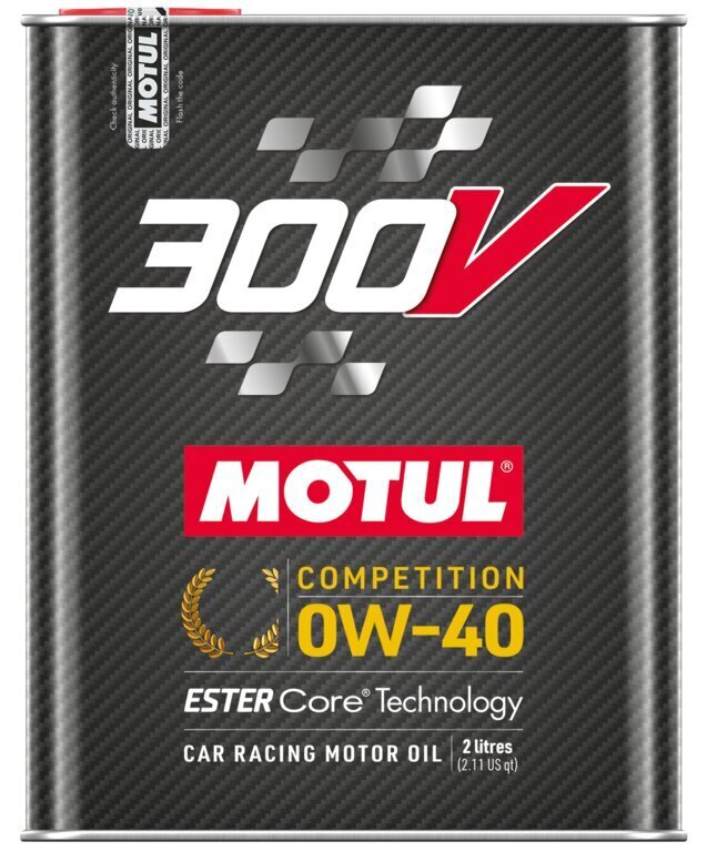 Oil Motul 300V Competition 0W40, 2L (110857) hind ja info | Mootoriõlid | kaup24.ee