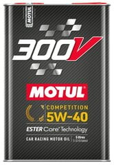 Oil Motul 300V Competition 5W40, 5L (110818) hind ja info | Mootoriõlid | kaup24.ee