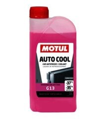 Охлаждающая жидкость Motul Auto Cool G13 -37°C, 1л цена и информация | Очищающие и охлаждающие жидкости | kaup24.ee
