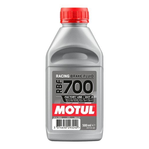 Pidurivedelik Motul RBF700 (DOT 4), 500 ml (109452) hind ja info | Eriotstarbelised määrdeõlid ja -vedelikud | kaup24.ee