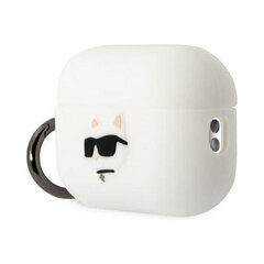 AirPods Pro 2 KARL LAGERFELD 3D NFT Choupette — Белый цена и информация | Аксессуары для наушников | kaup24.ee