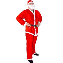 Костюм Деда Мороза CA0031 цена и информация | Карнавальные костюмы | kaup24.ee