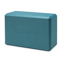 Блок для йоги Gaiam 59181, синий цена и информация | Товары для йоги | kaup24.ee