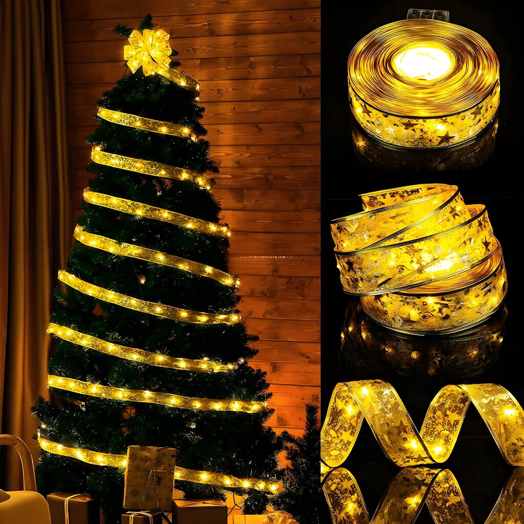 LED-lint kuusele (5 m) LIVMAN XY-003 hind ja info | Jõulutuled | kaup24.ee