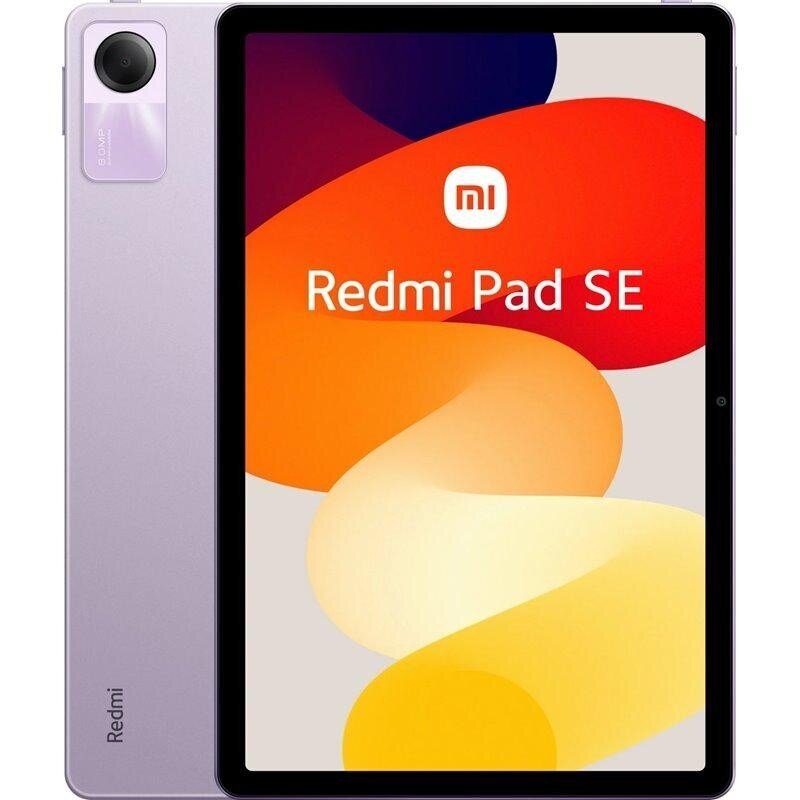 Xiaomi Redmi Pad SE 8/256GB Lavender Purple цена и информация | Tahvelarvutid | kaup24.ee