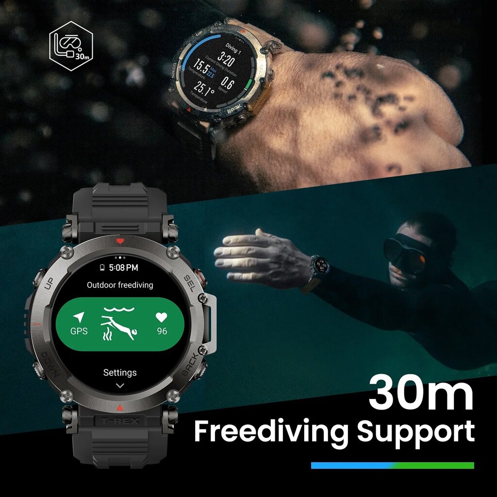 Amazfit T-Rex Ultra Sahara цена и информация | Nutikellad (smartwatch) | kaup24.ee