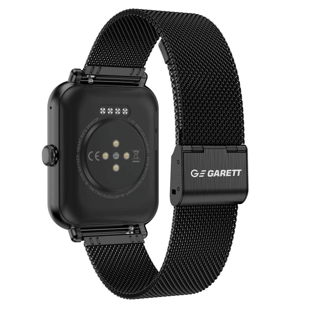 Garett GRC Classic Black Steel hind ja info | Nutikellad (smartwatch) | kaup24.ee