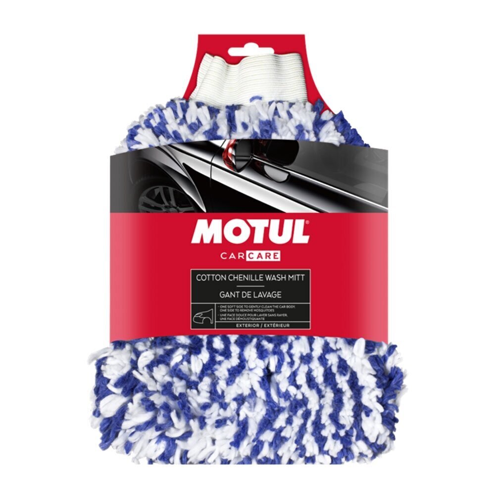 Autopuhastuslapp Motul Car Care Cotton Chenille Wash Mitt, 1 tk. (110112) hind ja info | Autokeemia | kaup24.ee