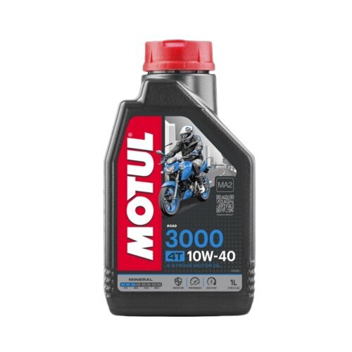 Mootoriõli Motul 3000 4T 10W40 1 l (107672) цена и информация | Mootorrataste mootoriõlid | kaup24.ee