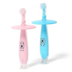 Hambahari lastele BabyOno, 6 kuud+, roosa/sinine hind ja info | BabyOno Kosmeetika, parfüümid | kaup24.ee