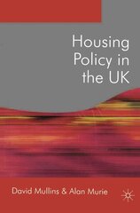 Housing Policy in the UK hind ja info | Ühiskonnateemalised raamatud | kaup24.ee