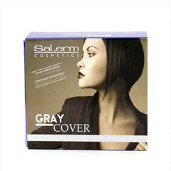 Hallide Juuste Peitmise Ampullid Gray Cover Salerm (12 x 5 ml) hind ja info | Juuksevärvid | kaup24.ee