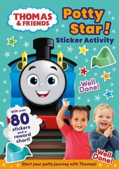 Thomas & Friends: Potty Star! Sticker Activity цена и информация | Книги для малышей | kaup24.ee