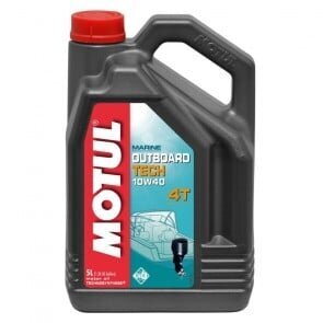 Mootoriõli Motul Outboard Tech 4T 10W40 5 l (106354) цена и информация | Mootorrataste mootoriõlid | kaup24.ee