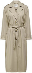 Naiste mantel ONLLINE'is X-LONG TRENCHCOAT 15217799 Trenchcoat hind ja info | Naiste mantlid | kaup24.ee