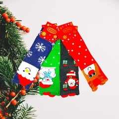 Женские рождественские носки, 4 пары цена и информация | Женские носки из ангорской шерсти | kaup24.ee