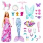 Advendikalender Barbie Dreamtopia ja Styling Head Barbie hind ja info | Tüdrukute mänguasjad | kaup24.ee