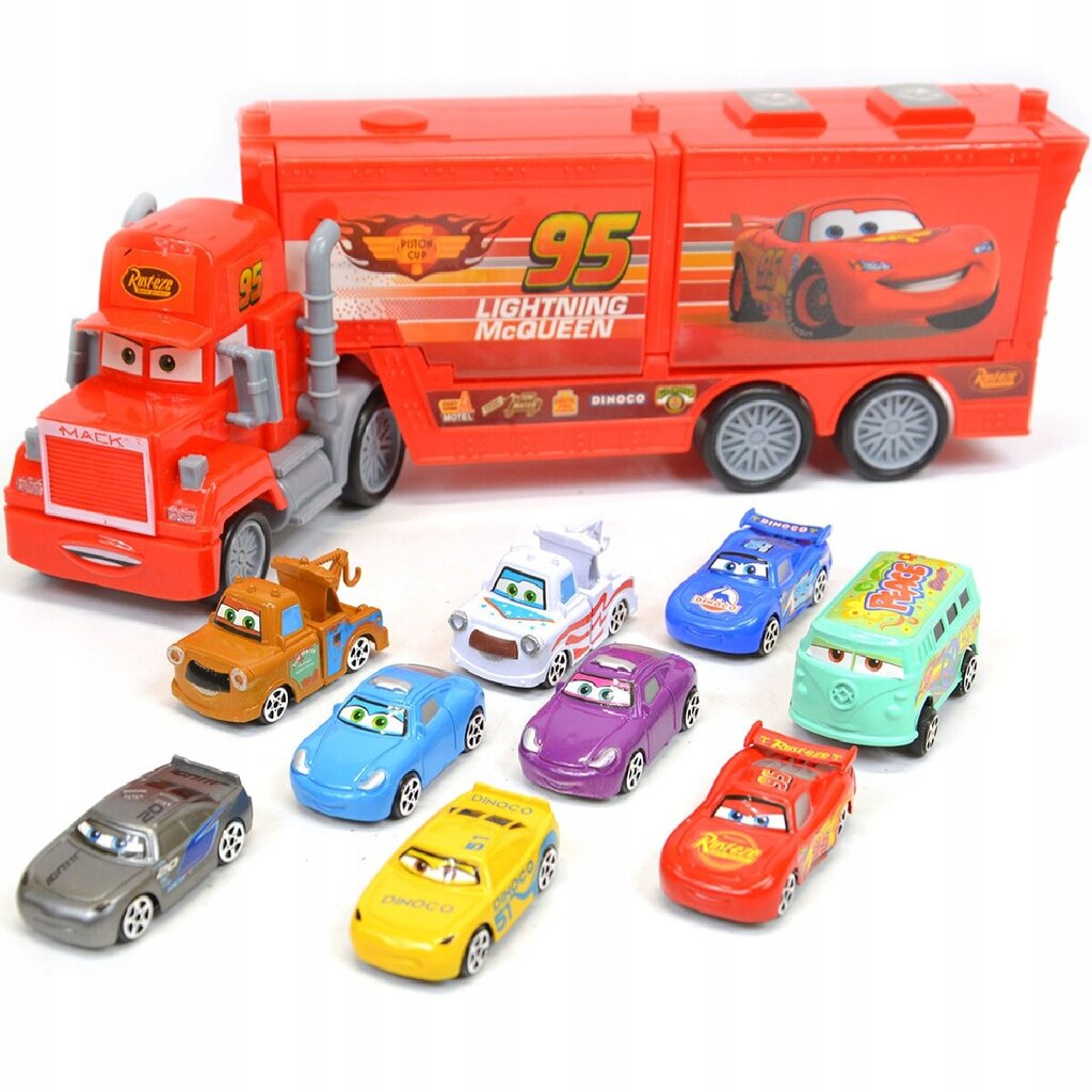 Autokomplekt 13in1 цена и информация | Poiste mänguasjad | kaup24.ee