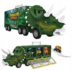 Suur veoauto dinosaurusautodega hind ja info | Poiste mänguasjad | kaup24.ee