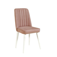Tool Asir, 47x89x46cm, roosa/valge hind ja info | Söögilaua toolid, köögitoolid | kaup24.ee