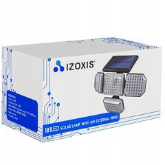 Solar LED välisvalgusti Izoxis 20224, 9W, 6000lm цена и информация | Уличное освещение | kaup24.ee