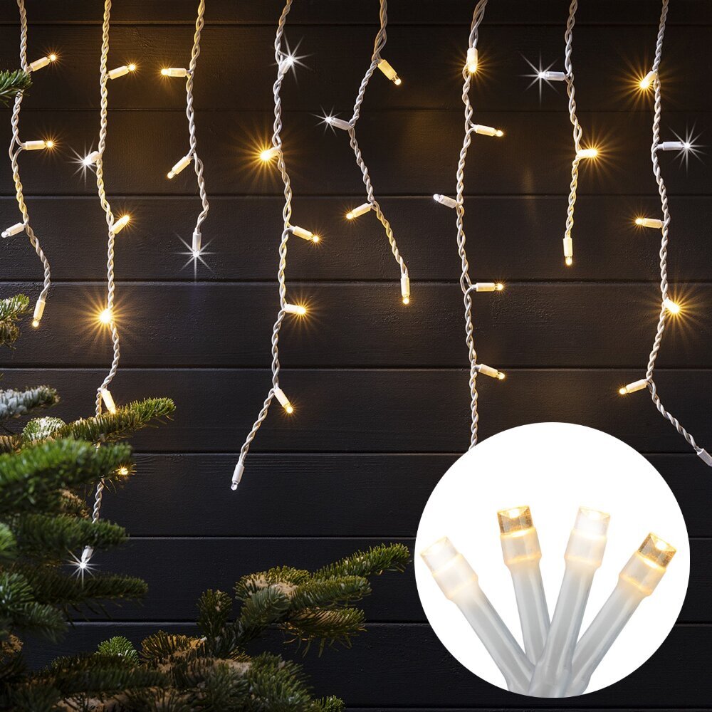 Välistingimustes kasutatavad vanikujääpurikad Berimax 200 LED välklamp hind ja info | Jõulutuled | kaup24.ee