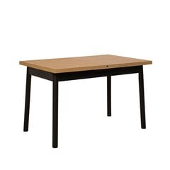 Обеденный стол Asir, 153x75x75см, черный/бежевый цена и информация | Кухонные и обеденные столы | kaup24.ee