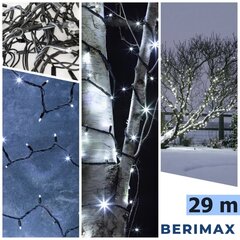 Новогодняя гирлянда Berimax 500 LED, холодный белый цена и информация | Гирлянды | kaup24.ee