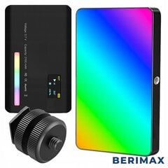 Berimax W140 laetav RGB LED-lamp pildistamiseks цена и информация | Осветительное оборудование для фотосъемок | kaup24.ee