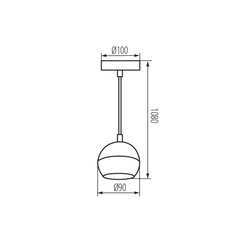 Ripplamp Kanlux Galoba C 1XGU10 W цена и информация | Потолочные светильники | kaup24.ee