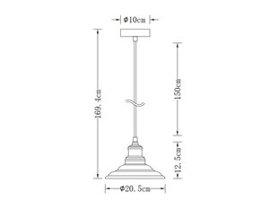 Ripplamp Loret 8854 цена и информация | Люстры | kaup24.ee