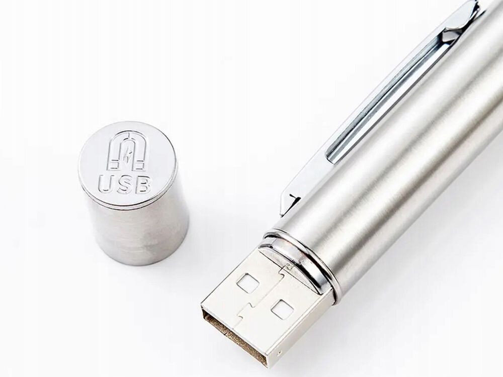 Pliiatsikujuline taskulamp UV LED ja USB ühendusega Berimax S-1002 hind ja info | Taskulambid, prožektorid | kaup24.ee