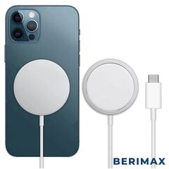 Беспроводное зарядное устройство для телефона Berimax Magsafe 15W цена и информация | Зарядные устройства для телефонов | kaup24.ee