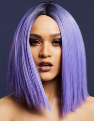 Fever Kylie светло-фиолетовый/черный омбре парик Фиолетовый/черный цена и информация | Карнавальные костюмы | kaup24.ee