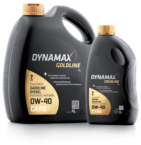 Õli Dynamax Goldline FS 0W40 4L (502732) цена и информация | Mootoriõlid | kaup24.ee