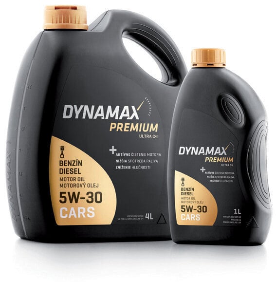 Õli Dynamax Premium Ultra C4 5W30 4L (502049) цена и информация | Mootoriõlid | kaup24.ee