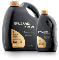 Õli Dynamax Ultra 5W40 4L (501603) hind ja info | Mootoriõlid | kaup24.ee