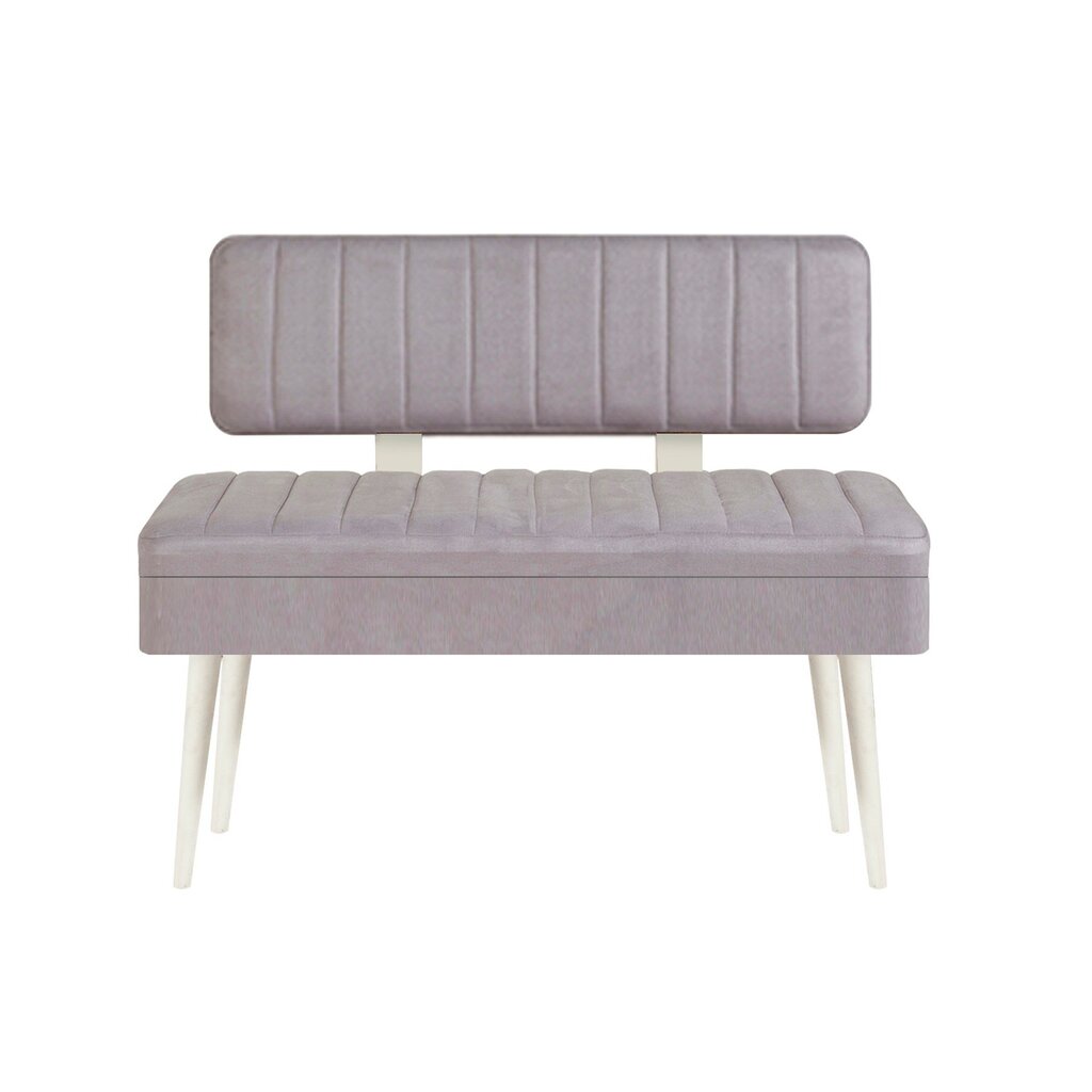Pink Asir, 110x85x36cm, hall/valge hind ja info | Kott-toolid, tumbad, järid | kaup24.ee