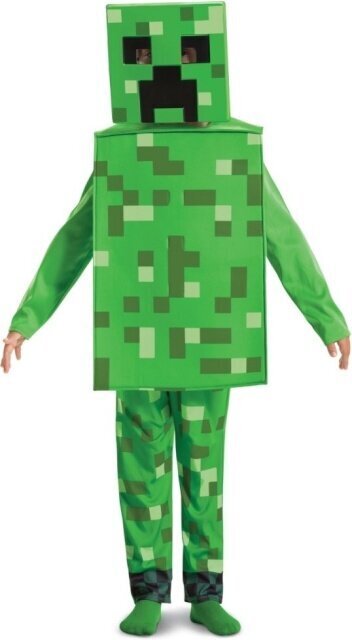 Disguise kostüüm Minecraft Creeper Fancy, 4-6 aastastele hind ja info | Karnevali kostüümid | kaup24.ee