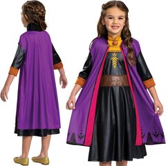 Karnevali kostüüm Disney Frozen Anna 109-123 cm (5-6 aastat) цена и информация | Карнавальные костюмы | kaup24.ee