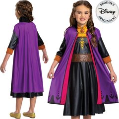 Karnevali kostüüm Disney Frozen Anna 109-123 cm (5-6 aastat) цена и информация | Карнавальные костюмы | kaup24.ee