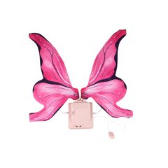 LED Melody Pink Fairy Butterfly Wings Set цена и информация | Карнавальные костюмы | kaup24.ee