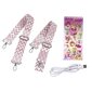 LED Melody Pink Fairy Butterfly Wings Set hind ja info | Karnevali kostüümid | kaup24.ee