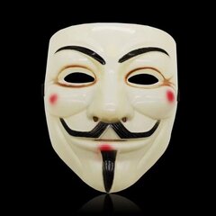 Anonüümse Vendetta mask – tüüp 5 цена и информация | Карнавальные костюмы | kaup24.ee