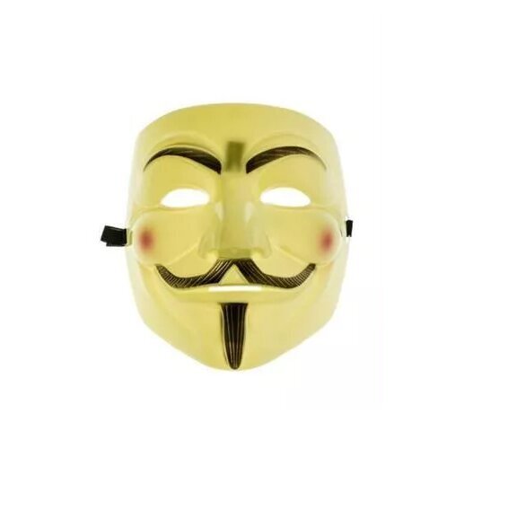 Anonüümse Vendetta mask, tüüp 8 hind ja info | Karnevali kostüümid | kaup24.ee