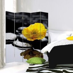 Ширма Желтый цветок цена и информация | Мобильные стенки | kaup24.ee