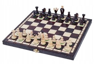 Puidust male Sunrise Chess & Games Royal Chess Medium, 35 x 35 cm hind ja info | Lauamängud ja mõistatused | kaup24.ee