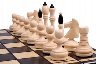 Puidust male Sunrise Chess & Games Classic, 50 x 50 cm hind ja info | Lauamängud ja mõistatused | kaup24.ee
