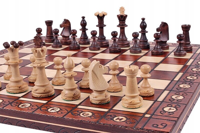 Puidust male Sunrise Chess & Games Consul, 48 x 48 cm цена и информация | Lauamängud ja mõistatused | kaup24.ee